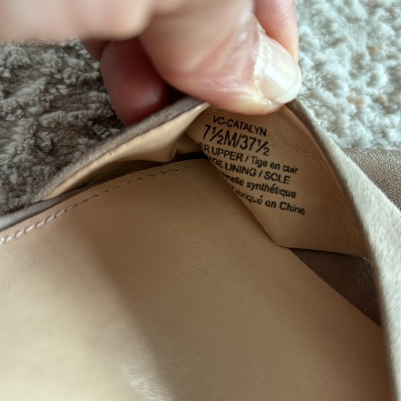 Vince camuto sandals with zipper and tassel tan color. Leather upper - Picture 6 of 6